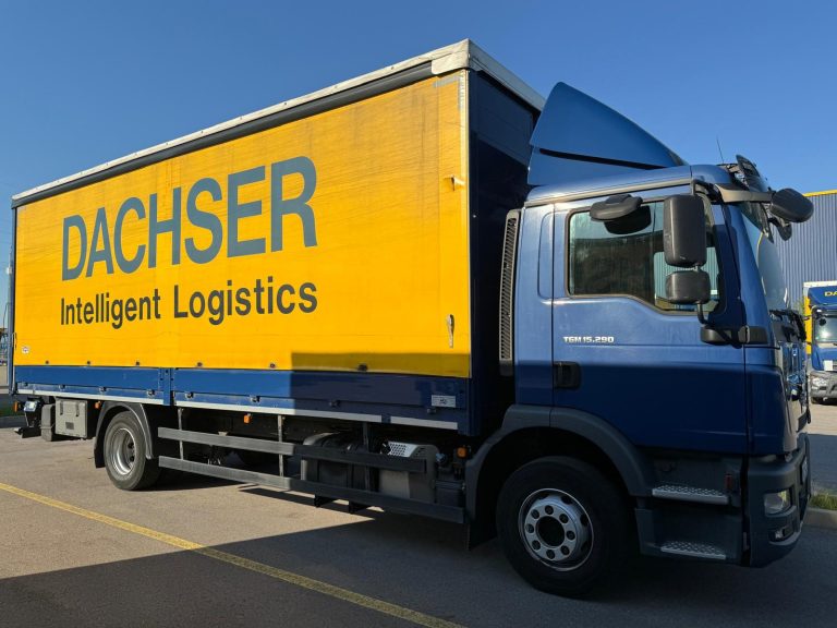 Seitenansicht LKW